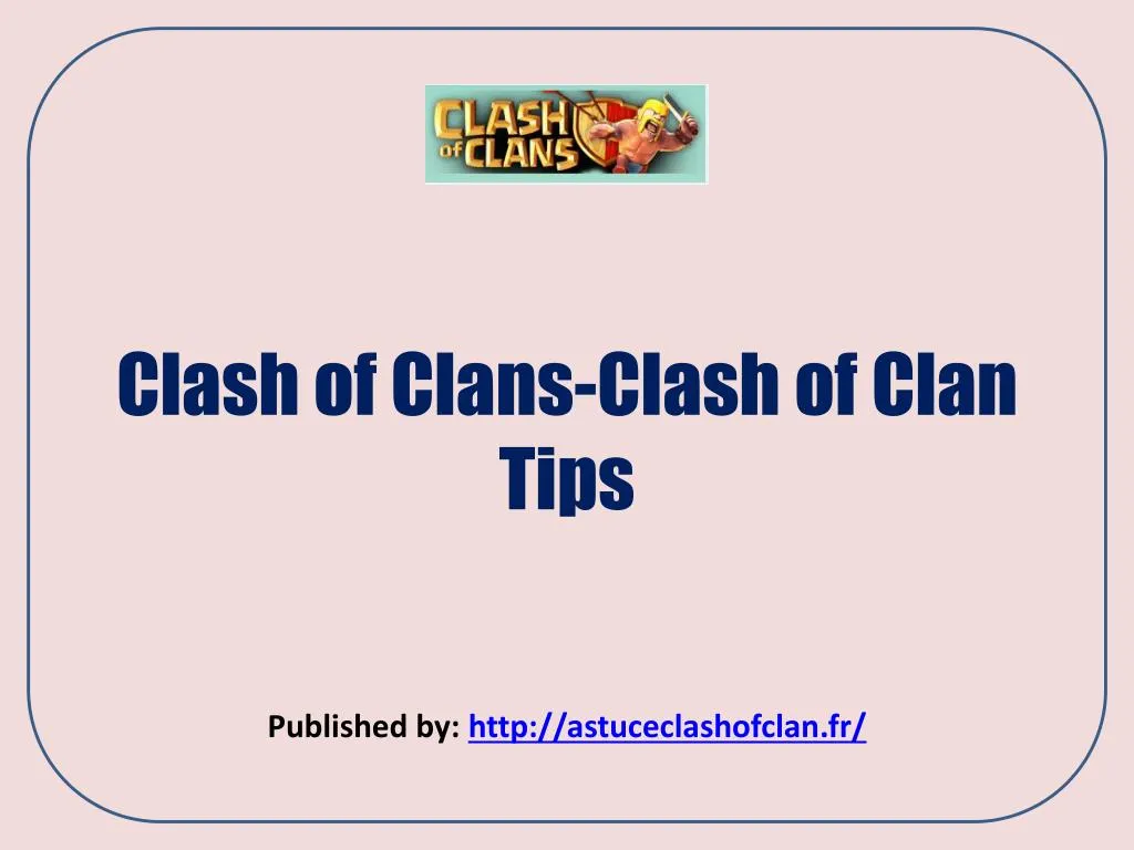 clash of clans clash of clan tips