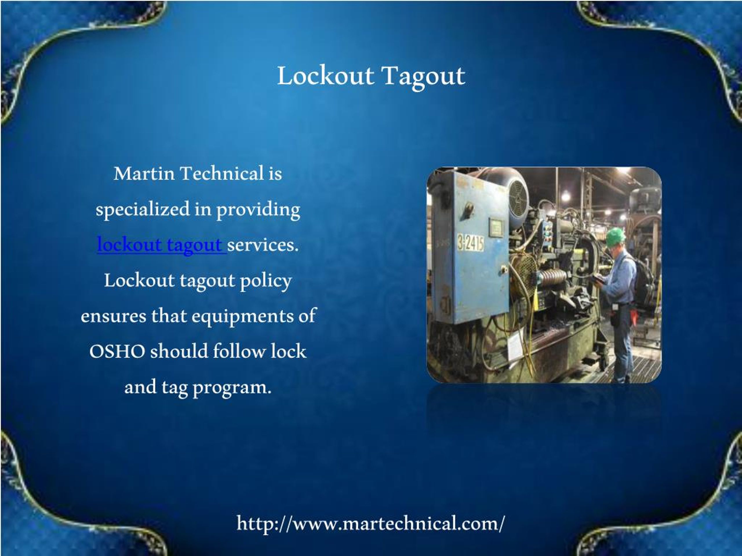 PPT - Lockout Tagout PowerPoint Presentation, free download - ID:7208285