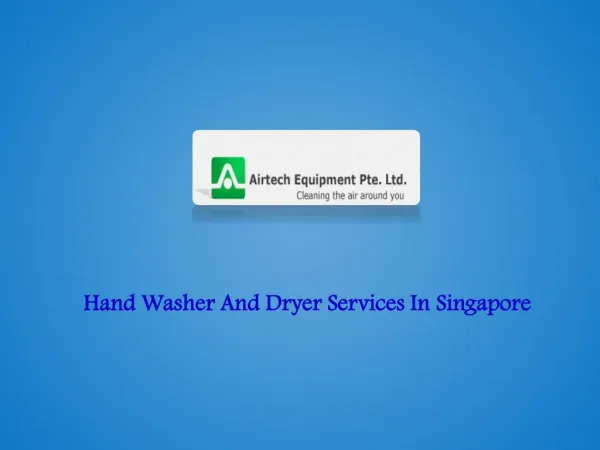 Hand Washer and Dryer