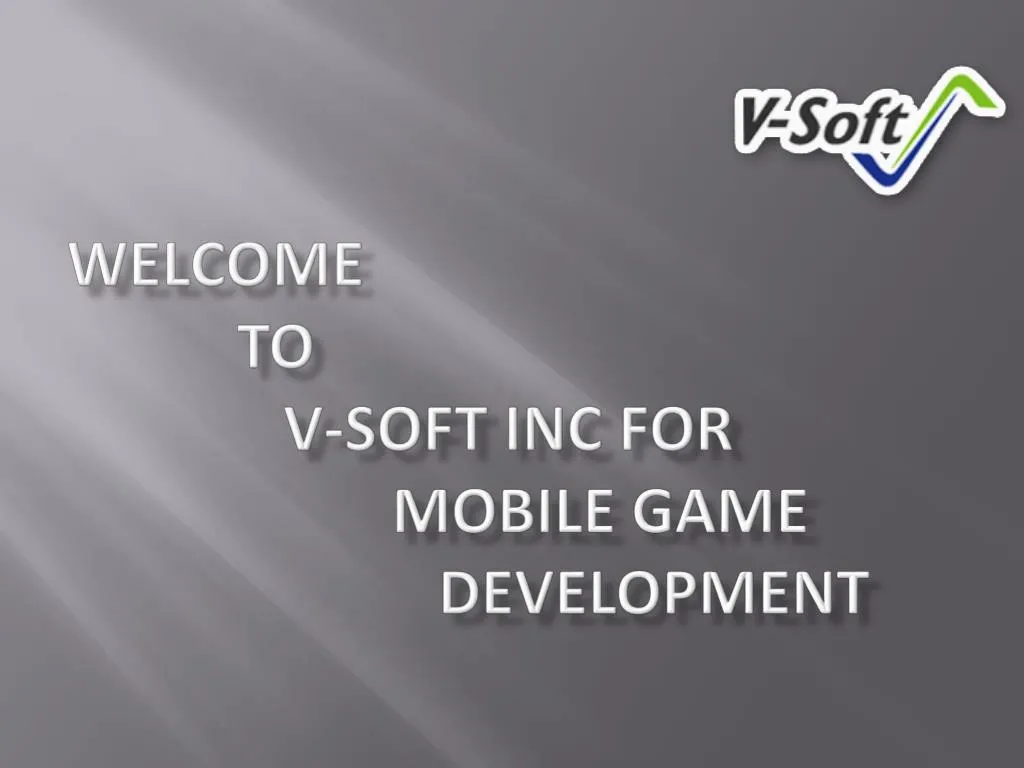 welcome to v soft inc for mobile game development