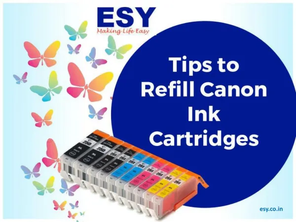 Tips to Refill Canon Ink Cartridges