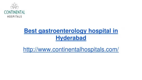 Best gastroenterology hospital in Hyderabad