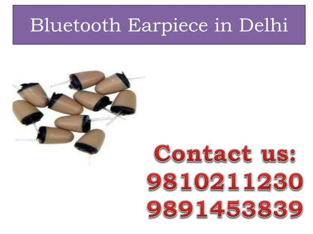 bluetooth earpiece in delhi