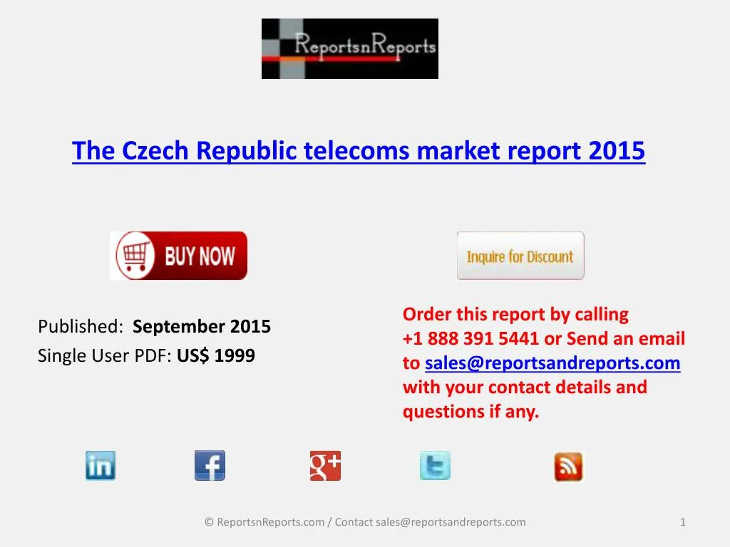 the czech republic telecoms market report 2015