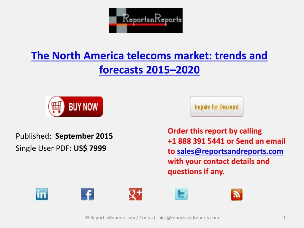 the north america telecoms market trends and forecasts 2015 2020