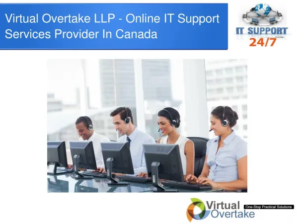 Virtual Overtake LLP - Online IT Support Services Provider In Canada