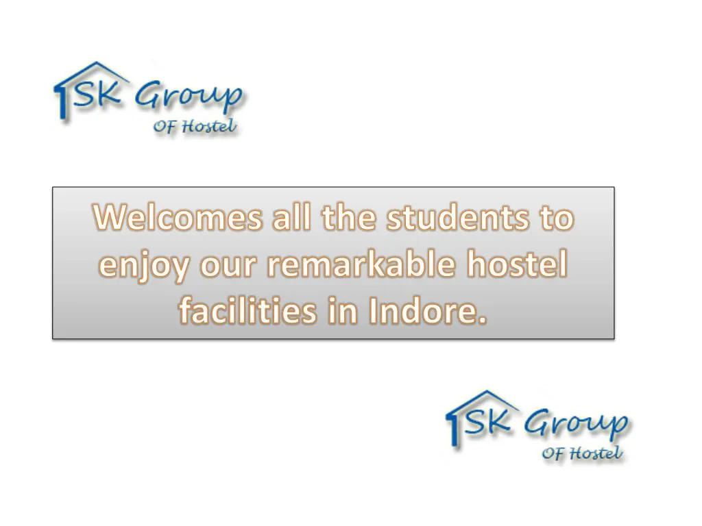 welcomes all the students to enjoy our remarkable hostel facilities in indore