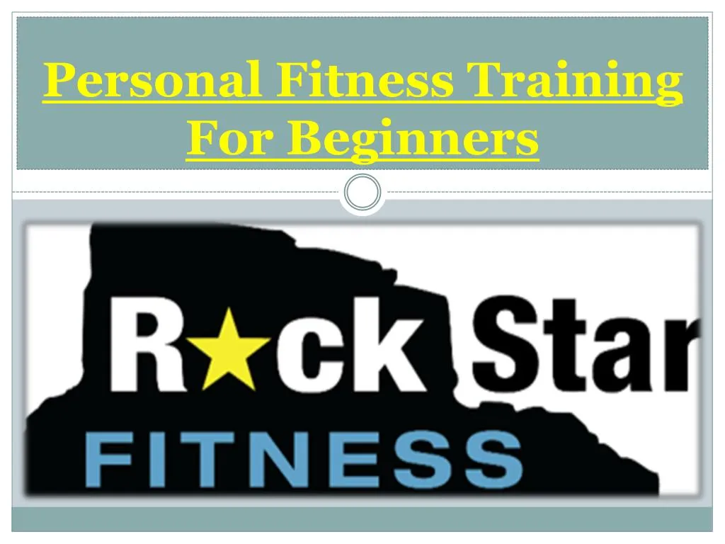 personal fitness training for beginners
