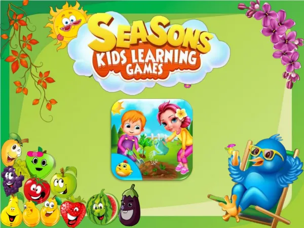 Seasonal Kids Learning Game