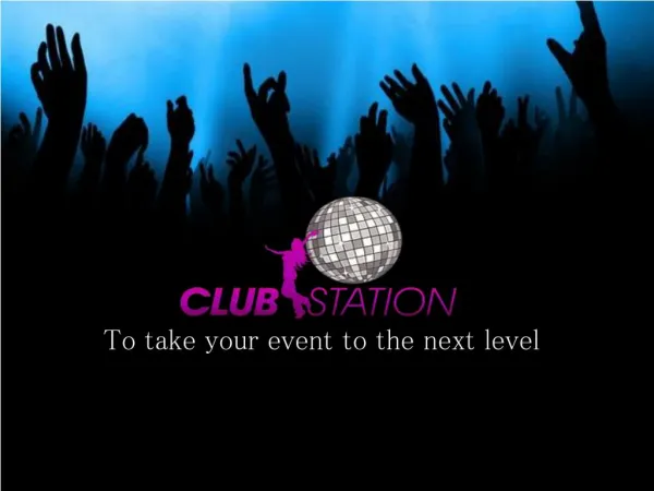 Club Station - Sound & Lighting Hire Melbourne