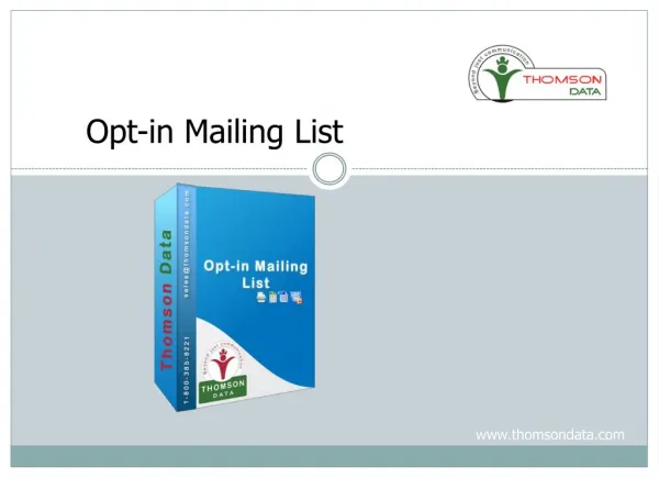 Buy Opt-in Mailing List | Opt-in Email List| Opt-in Mail List