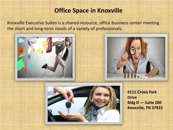 Office Space in Knoxville