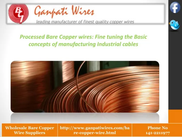 Bare Copper Wire Manufacturing Company