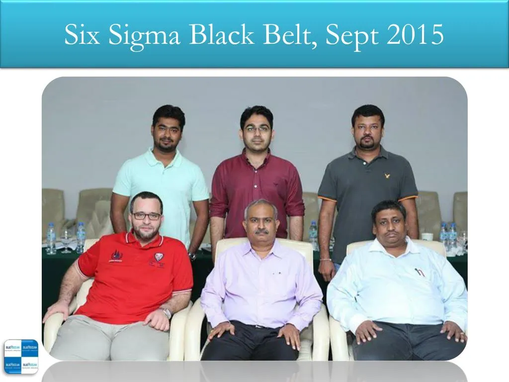 six sigma black belt sept 2015