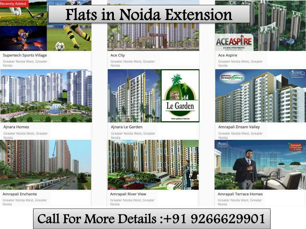 flats in noida extension