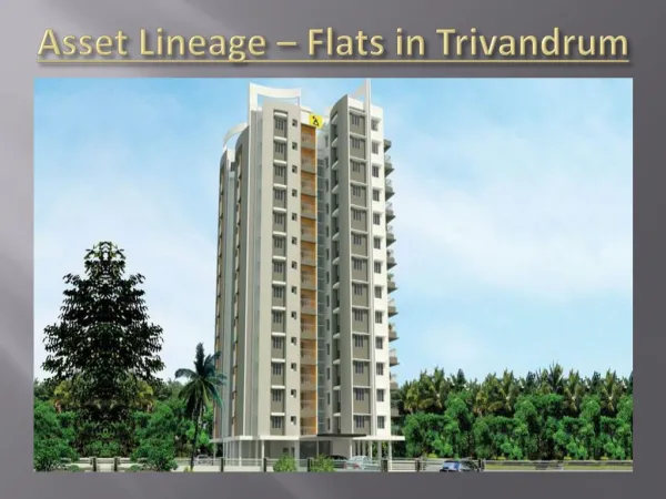 Asset Homes - flats in Trivandrum