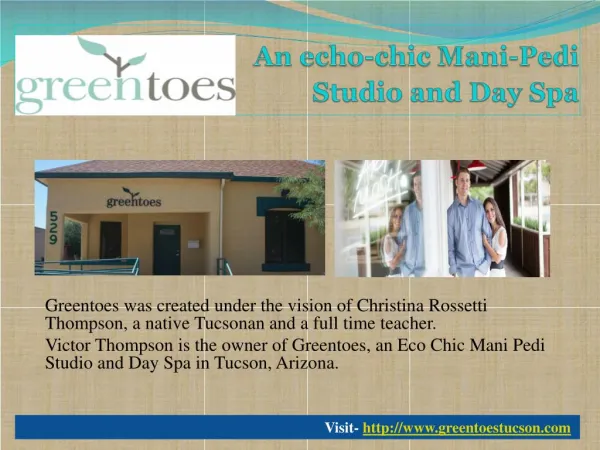 Greentoes Tucson- Mani pedi Studio and Day Spa
