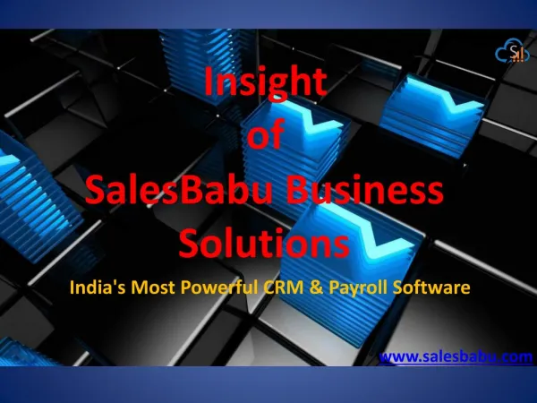 SalesBabu Payroll Management Software