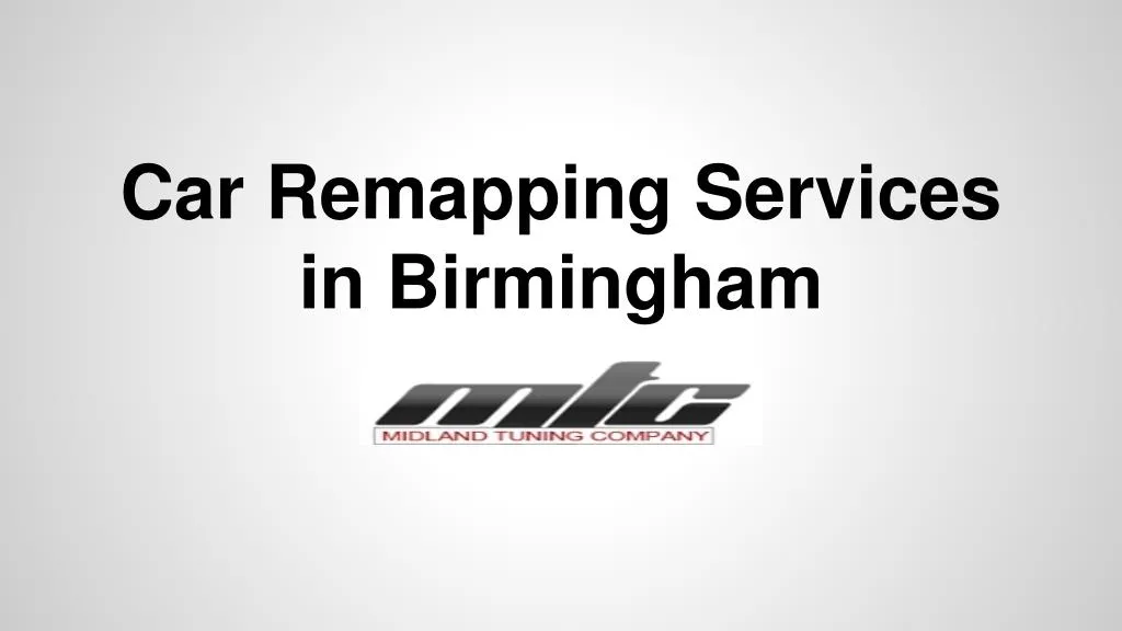 car remapping services in birmingham