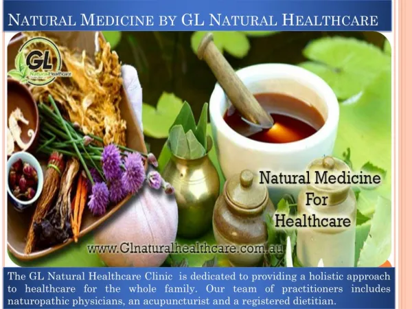 Credible Traditional Chinese Medicine Treatments by GL Natural Healthcare