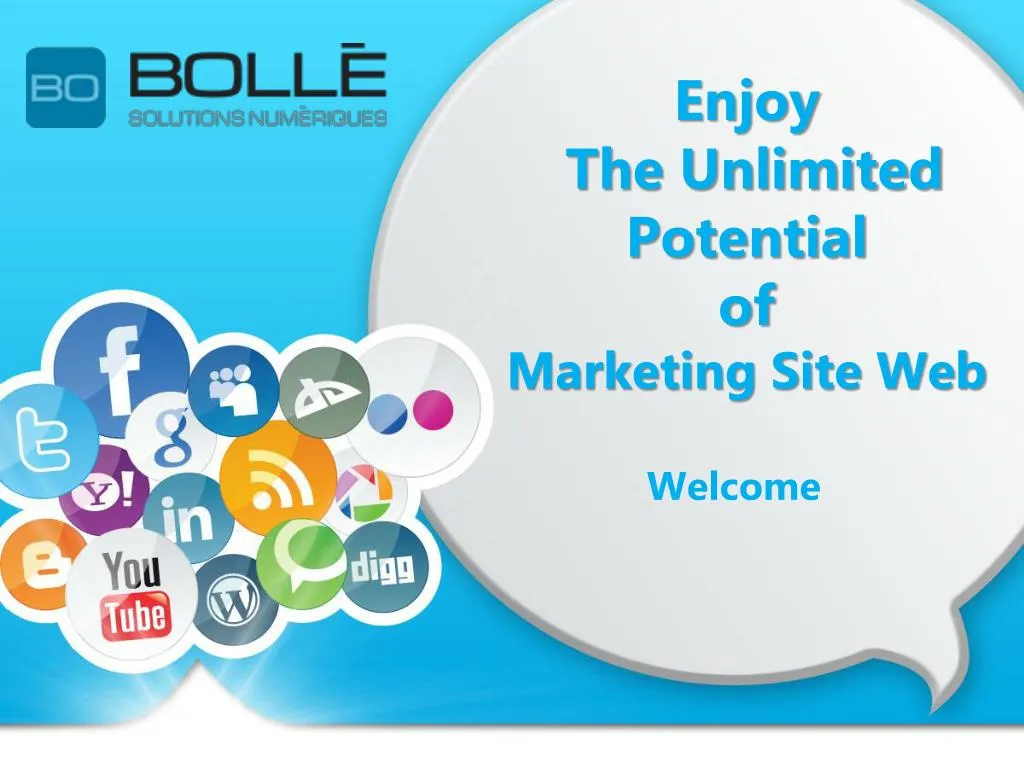 enjoy the unlimited potential of marketing site web