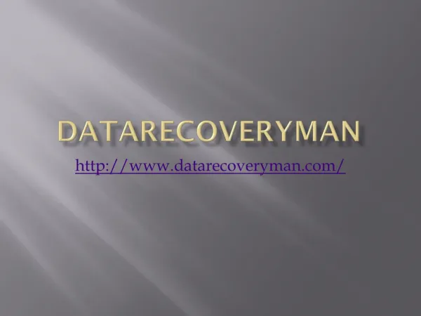 Data Recovery Orange County