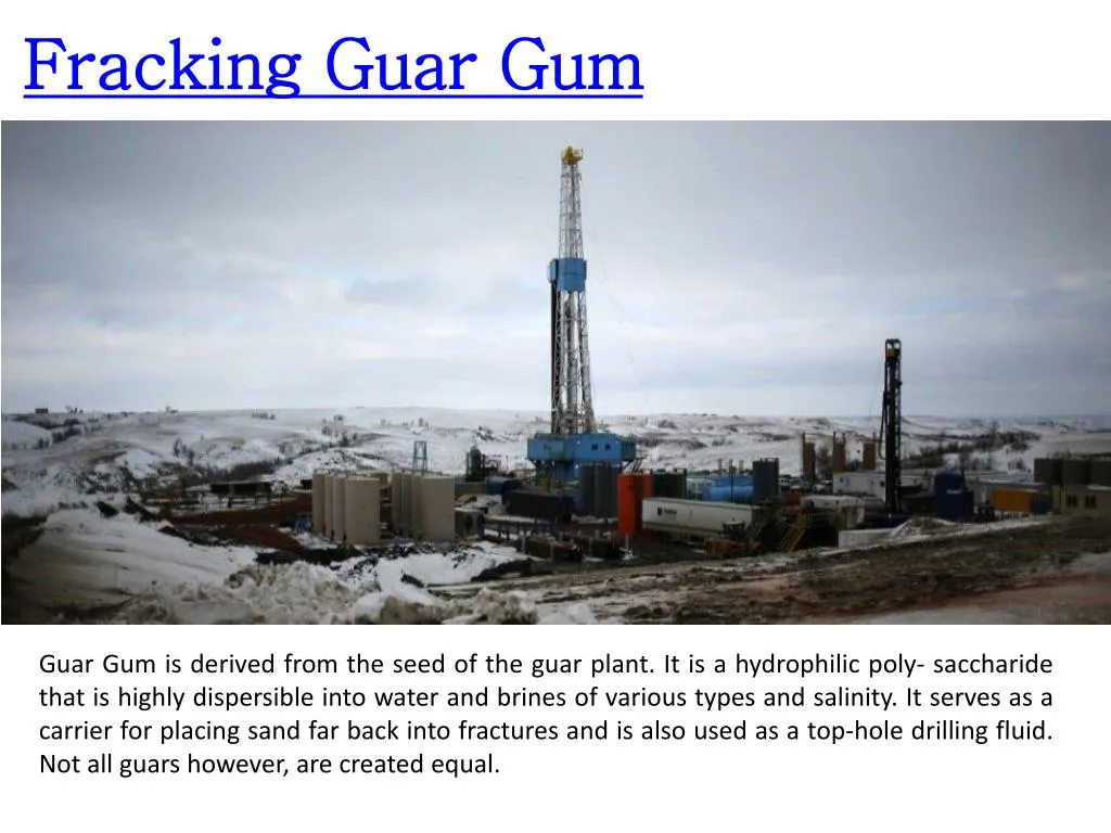 fracking guar gum