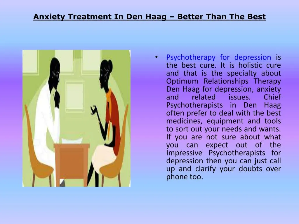 anxiety treatment in den haag better than the best