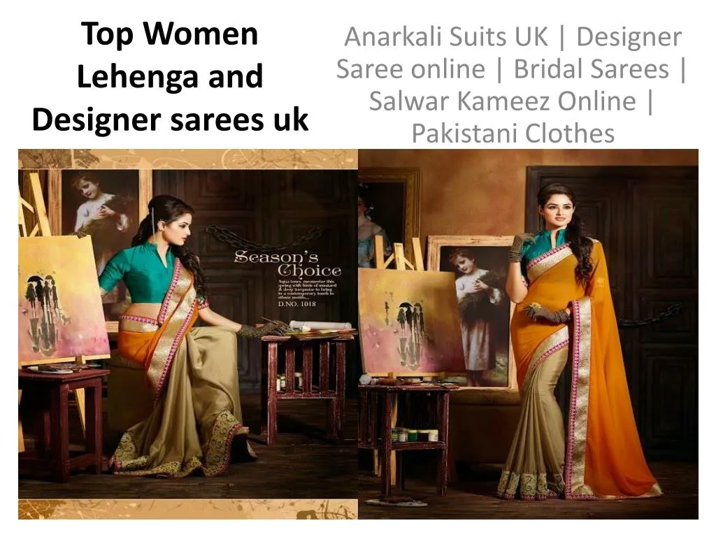 top women lehenga and designer sarees uk