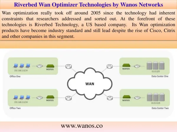 Riverbed Wan Optimizer Technologies by Wanos Networks