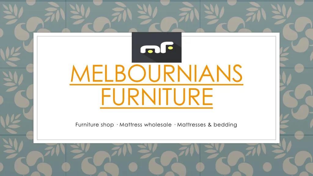 melbournians furniture