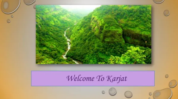 Overview Of City Karjat