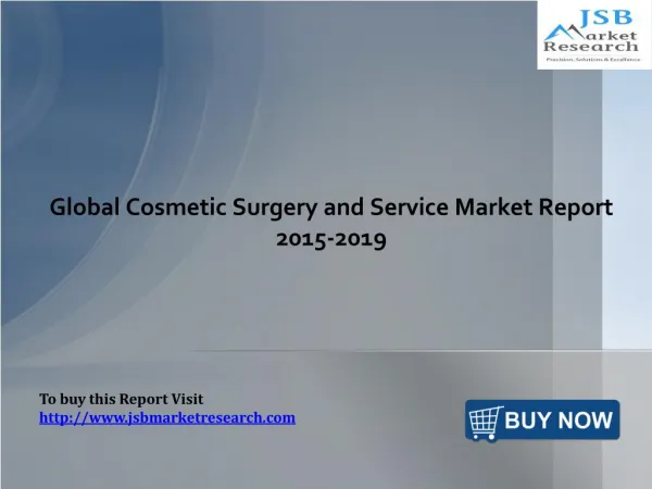 Global Cosmetic Surgery and Service Market Report: JSBMarketResearch