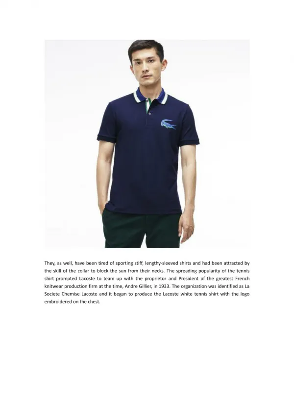 wholesale cheap discount lacoste polo shirts at brandsweekend.su.pdf