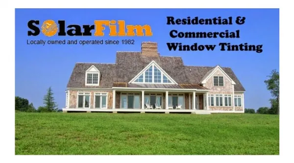 Residential Window Tinting in Richmond VA