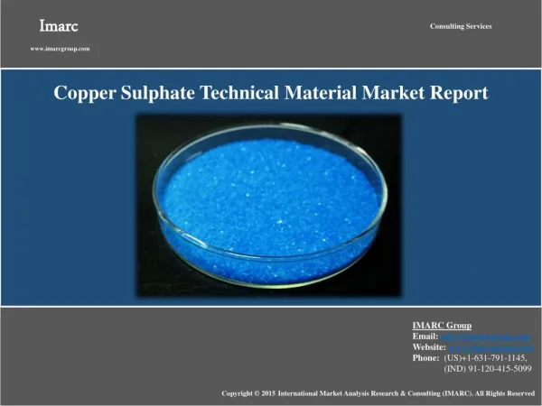 Copper Sulphate Market Report
