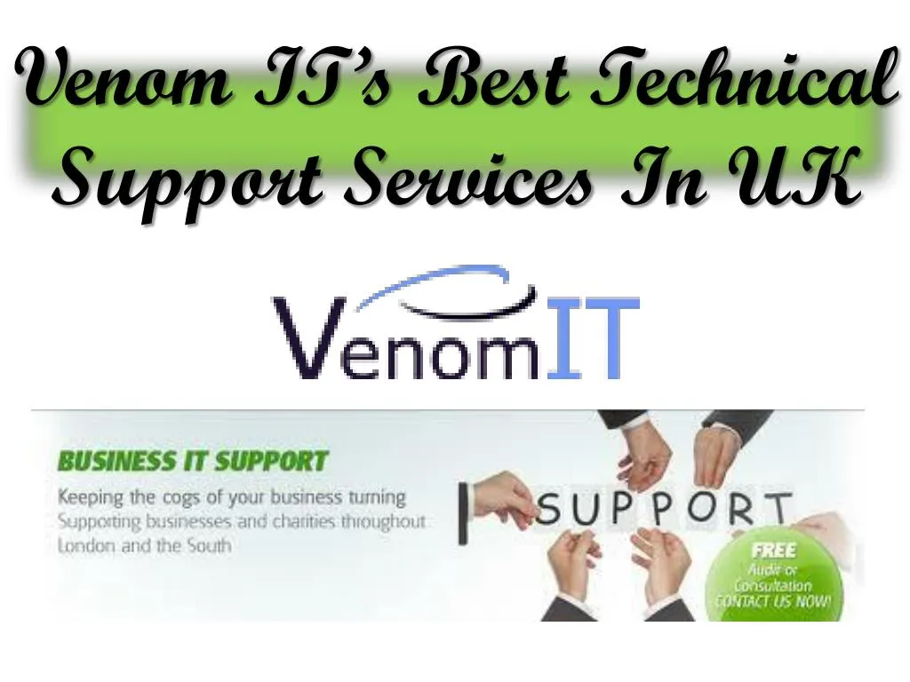 venom it s best technical support services in uk