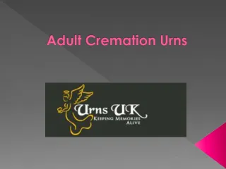 Adult Cremation Urns - slide 1