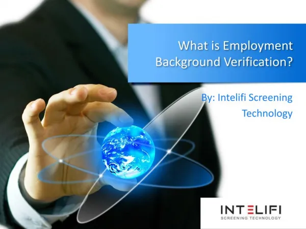What is Employment Background Verification?