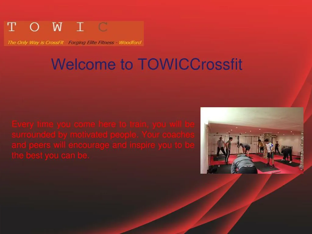 welcome to towic crossfit