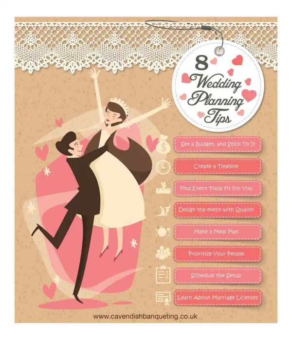 8 Wedding planning Tips