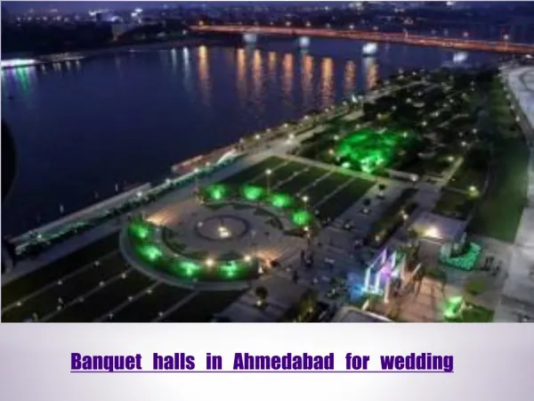 Banquet halls in Ahmedabad for wedding