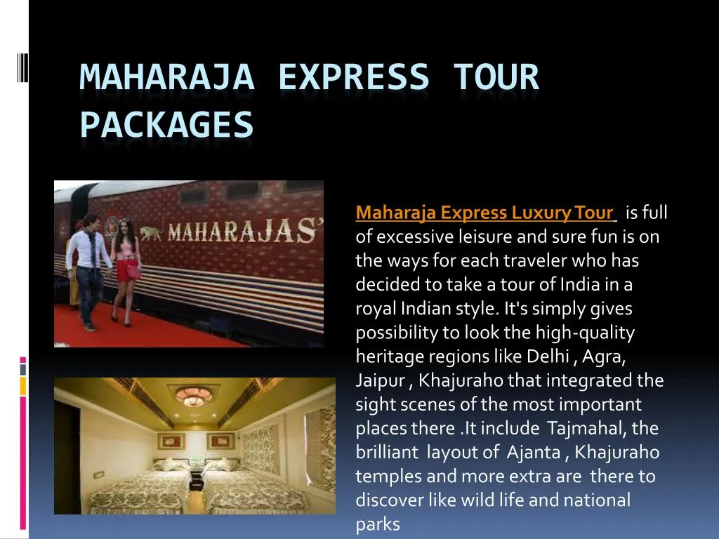maharaja express tour packages