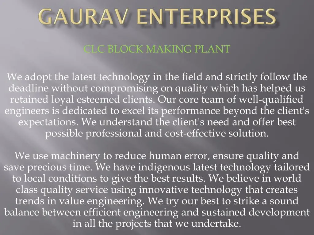 gaurav enterprises