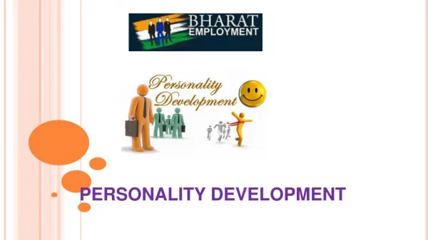 Personality Development By Bharat Employment