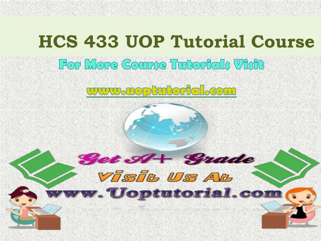 hcs 433 uop tutorial course