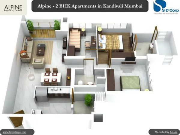 Alpine - 2 BHK Apartments in Kandivali Mumbai