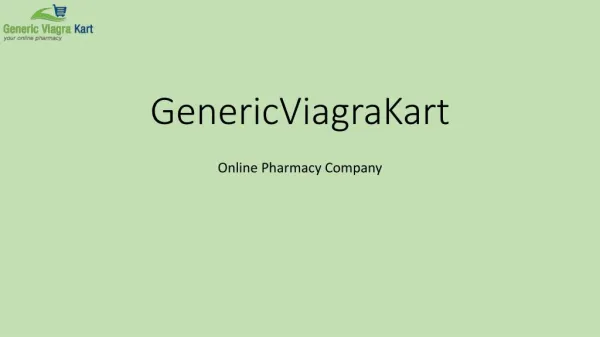 GenericViagraKart Online