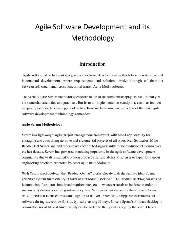 Agile_Software_Development_and_its_Methodology