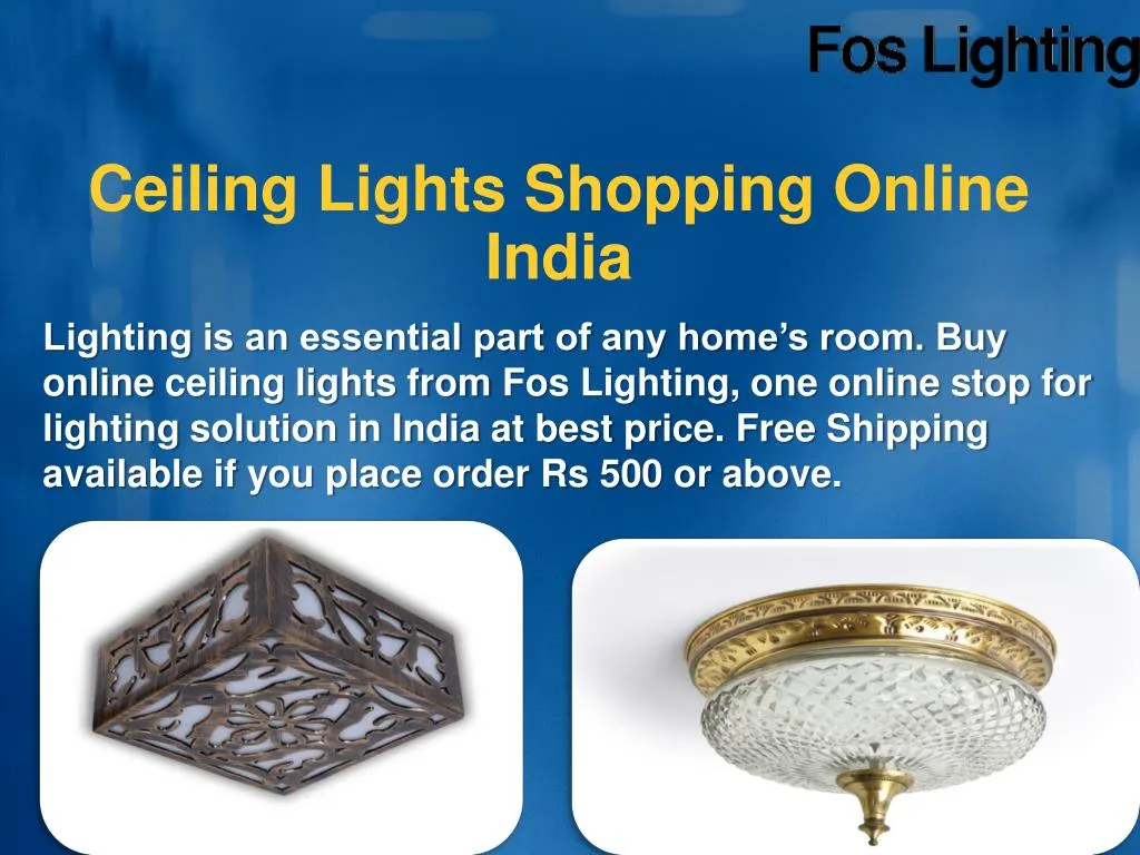 ceiling lights shopping online india